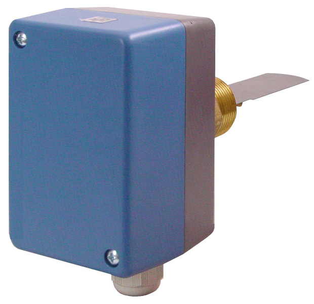 QVE1900 průtokový spínač G1"/PN10 1-8" 230V kontakt (pro DN32 až 200mm)