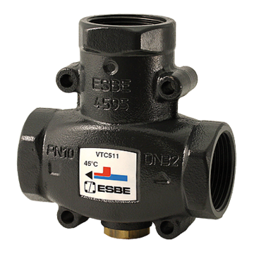 51021100 VTC511/65°C RP1" DN25 Kvs 9