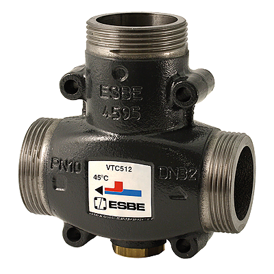 51021600 VTC512/55°C G1 1/4" DN25 Kvs 9