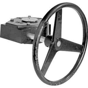 ZD6N-S150 ruční šnekový převod pro klapky D6.... DN125-300 ukazatel polohy