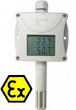 T3110Ex snímač teploty -30÷80°C a vlhkosti 0-100%, výstup 4-20mA 
