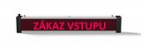 207122 SVN720/2 Led ZÁKAZ VSTUPU 720x110x50 / 230VAC / IP54 dvojstranná